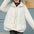 Women's Fashion Stitching Hooded-Down Jacket Coat