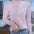 Women's Elegant Half Turtleneck Twisted Knitted Sweater Bottoming Shirt