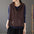 Casual Women Crocheted Sweater Hooded Vest