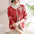 Fashion Embroidered Printed Knitted Cardigan Jacket