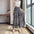 Chiffon Pleated Wide-Leg Pants with Wooden Ears