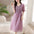 Temperament Mesh Loose Lotus Leaf Button Waist-Tight Dress