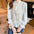 Graceful and Fashionable Tie Pocket Shirt Vest Suit