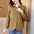 Women's Temperament Three-Dimensional Pattern Shirt Coat