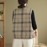 Women's Elegant Plaid Vest