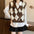 Fashion Side Beaded Diamond Plaid Knitted Sweater Vest