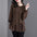 Women's Fashion Irregular Lace Stitching Plaid Sweater