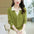 Fashion Fake Two Pieces Knitted Shirt