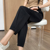 Casual Slimming Ice Silk Sports Pants