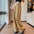 Chinese Style Pattern Loose Wide-Leg Pants