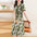 Elegant Graceful V-neck Printed Dress