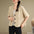 Lapel Three-Button Loose-Fitting Casual Suit Coat