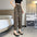 High Waist Loose and Idle Leopard Print Wide Leg Pants