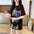 Loose Casual Kitten Print Short Sleeve T-shirt