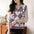 Women's Elegant Rhombus Cartoon Knitted Vest Jacket