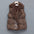 Fashion Double Breasted Fur Collar Cotton Coat Vest Coat