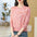 Round Neck Jacquard Western Style Knitted Bottoming Shirt