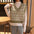 Fashion Diamond Plaid Knitted Sweater Vest