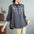 Elegant Women's Color Embroidered Pleated Shirt