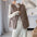 Fashion Lamb Wool Pocket Vest Coat