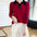 Women's Fashion Lapel Sweater