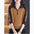 Women's Half Zipper Color Matching Sweater Bottoming Shirt