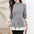 Fashionable Women's Fake Two-Piece Pleated Lace Sweaters Top