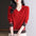 Women's Fashion Cable-Knit Sweater Long Sleeve