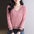 Women's Fashion Cable-Knit Sweater Long Sleeve