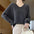 Women's Temperament Button Knitted Sweater