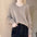 Women's Temperament Button Knitted Sweater