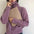 Women's Elegant Breasted Turtleneck Slim-Fit Sweater