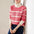 Women's Fashion Color Matching Sweaters Woolen Sweater