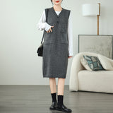 Fashion Women's Wear Vest Sweater Vest Skirt