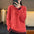 Women's Casual Patchwork Pure Cotton Wire Bottoming Sweater