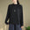 Women's Elegant Half Turtleneck Jacquard Sweater Long Sleeve