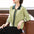 Elegant Pearl Color Matching Three-Dimensional Knitting Patterns Sweater