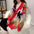 Fashion Rhombus Prints Sweaters Cardigan Coat