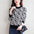 Casual Women Diamond Printed Knitted Sweater