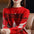 Women's Elegant Diamond Lattice Knitwear Sweater