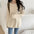 Women's Elegant Mid-Length Knitted Sweater