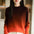 Casual Women Half Turtleneck Gradient Knitted Bottoming Shirt Sweater