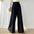 Casual Women's Elegant High Waist Pleated Design Wide Leg Suit Pants