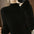 Women's Elegant Half-Turtleneck Imitation Matting Woven Long-Sleeved Sweater