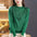 Women's Fashion Pearl Stitching Half Turtleneck Knitted Top