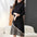 Temperament Women's Lace up Pleated Plaid Patchwork Knitting Dress