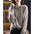 Women's Fashion Hooded Twist Knitted Sweater