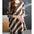 Women's Fashion Striped Splicing Knitwear Sweater