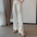 Chinese Style Pattern Loose Wide-Leg Pants