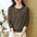 Casual Women Embroidered Leaf Knitted Sweater